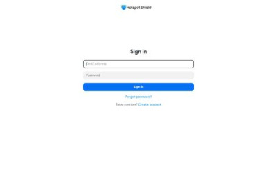 Register a Hotspot Shield account Register a Hotspot Shield account