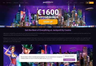 JackpotCity provides entertaining online casino action. JackpotCity provides entertaining online casino action.