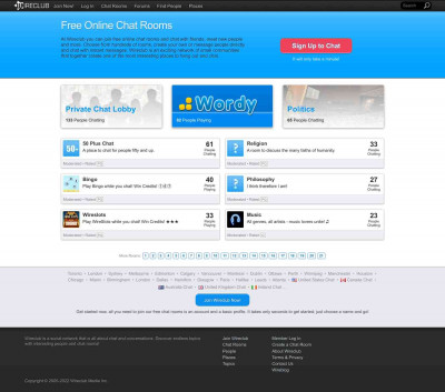 Chat Rooms & Conversations - Wireclub Chat Rooms & Conversations - Wireclub