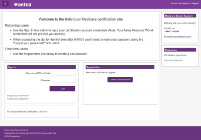 Aetna Login Page Aetna Login Page