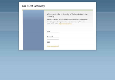 WELCOME TO RELIAS CONNECT - CU SOM Gateway WELCOME TO RELIAS CONNECT - CU SOM Gateway