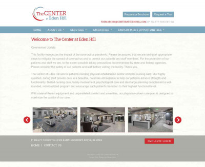 User account | The Center at Eden Hill User account | The Center at Eden Hill