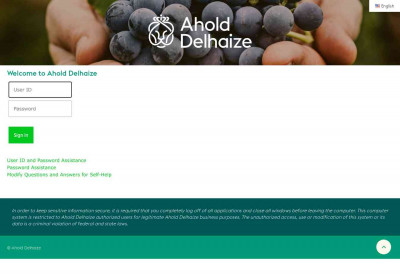 User ID and Password Assistance - Ahold Delhaize User ID and Password Assistance - Ahold Delhaize