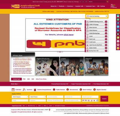 PNB Retail Internet Banking PNB Retail Internet Banking