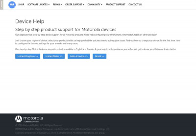 Setup email - Motorola Support - UK Setup email - Motorola Support - UK
