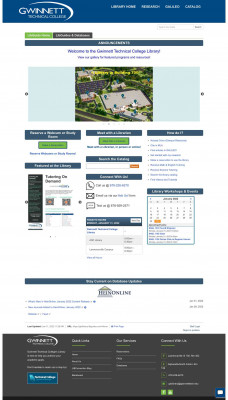 GTC Dashboard - Gwinnett Tech Student Essentials GTC Dashboard - Gwinnett Tech Student Essentials