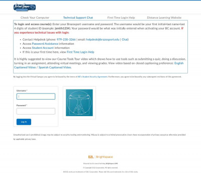 Brazosport College: Login Brazosport College: Login