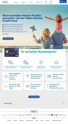 Bonuspunkte beim Bezahlen | Hilton Honors Credit Card Bonuspunkte beim Bezahlen | Hilton Honors Credit Card