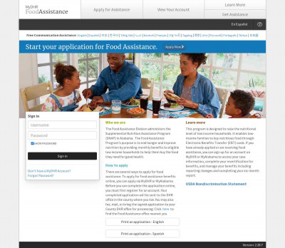 Alabama Food Assistance Alabama Food Assistance