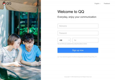 QQ Registration - QQ注册 QQ Registration - QQ注册