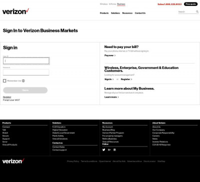 My Business Login | Verizon My Business Login | Verizon