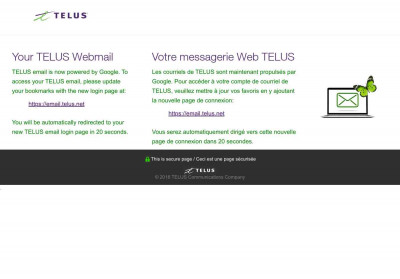TELUS - Messagerie Web / Webmail - 01 TELUS - Messagerie Web / Webmail - 01