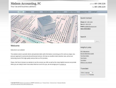 Nielson Accounting, PC: Welcome Nielson Accounting, PC: Welcome
