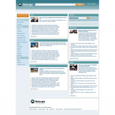 Netscape ISP Homepage Netscape ISP Homepage