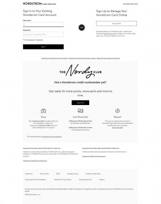 Nordstrom Card Nordstrom Card