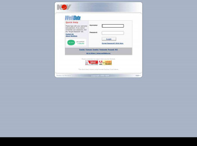 NOV - WellData : Login NOV - WellData : Login