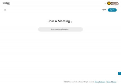 Webex Webex