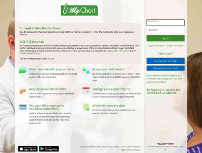 MyChart - Login Page - St. Elizabeth Healthcare MyChart - Login Page - St. Elizabeth Healthcare