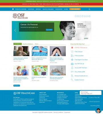 OSF Saint Elizabeth Medical Center OSF Saint Elizabeth Medical Center