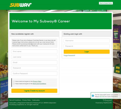 My Subway® Career My Subway® Career