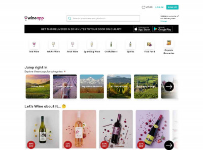 Wineapp: Fine wines, ASAP delivery Wineapp: Fine wines, ASAP delivery