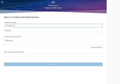 CitiBusiness® Mobile - CitiBusiness Online CitiBusiness® Mobile - CitiBusiness Online