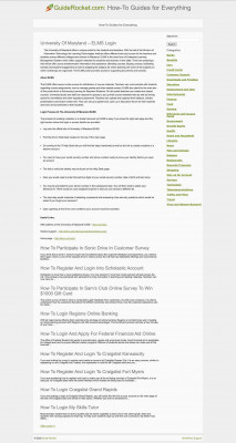 University Of Maryland – ELMS Login - Guide Rocket University Of Maryland – ELMS Login - Guide Rocket
