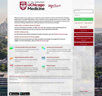 signup page - MyChart signup page - MyChart