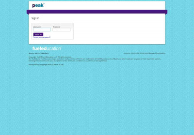 PEAK | Sign in PEAK | Sign in