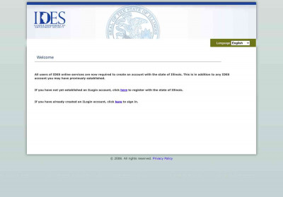 Welcome - Illinois - IDES Login Welcome - Illinois - IDES Login