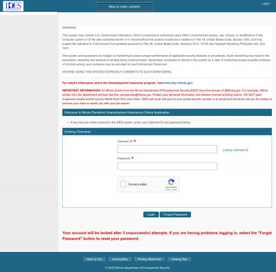 IDES Login - Illinois.gov IDES Login - Illinois.gov