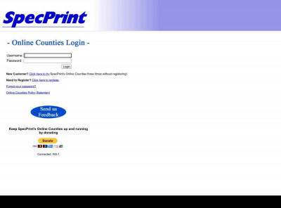 SpecPrint Login SpecPrint Login