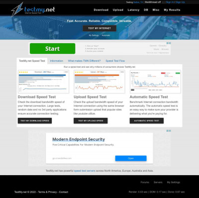 Pavlov Media Speed Test - TestMy.net Pavlov Media Speed Test - TestMy.net