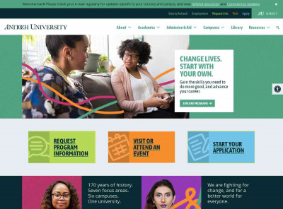 Welcome Argosy Students › Antioch University Welcome Argosy Students › Antioch University