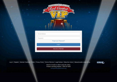 Massachusetts Lottery VIP Club - Log In Massachusetts Lottery VIP Club - Log In