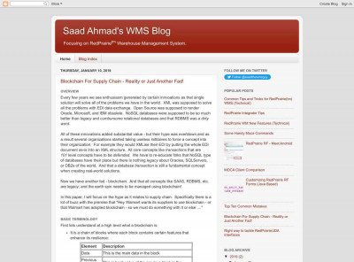 2012 - Saad Ahmad's WMS Blog 2012 - Saad Ahmad's WMS Blog