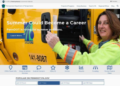 Employment - PennDOT Employment - PennDOT