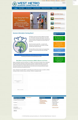 West Metro Learning Connections, Inc: Social Skills for ... West Metro Learning Connections, Inc: Social Skills for ...