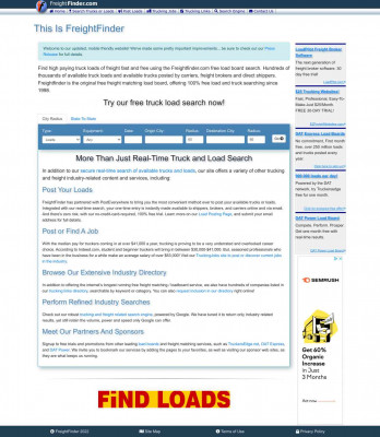 Try TruckersEdge.net load board free for one month - Freight ... Try TruckersEdge.net load board free for one month - Freight ...
