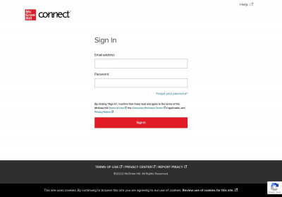 McGraw Hill: Connect Sign In McGraw Hill: Connect Sign In