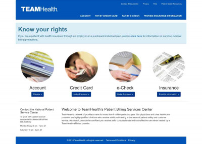 Review My Account - TeamHealth Review My Account - TeamHealth