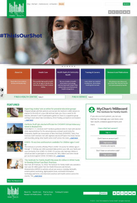 The Institute for Family Health The Institute for Family Health