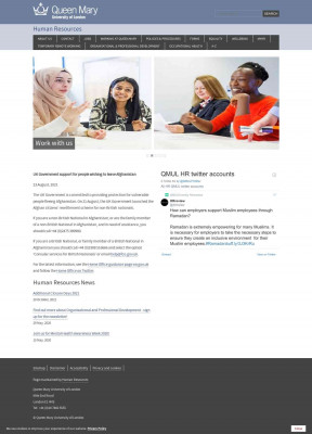 MyHR - Human Resources - Queen Mary University of London MyHR - Human Resources - Queen Mary University of London