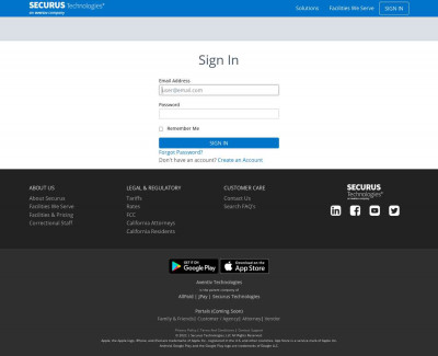 Securus - Friends and Family Securus - Friends and Family
