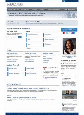 ADP Amendment 9 - California Courts ADP Amendment 9 - California Courts