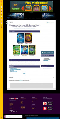 The 39 Clues Website The 39 Clues Website