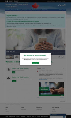Access my NSLSC account Access my NSLSC account