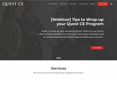 Quest CE Releases FINRA & SEC Priorities Course Quest CE Releases FINRA & SEC Priorities Course