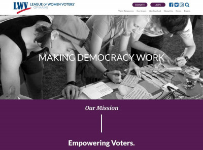 League of Women Voters of Maine League of Women Voters of Maine