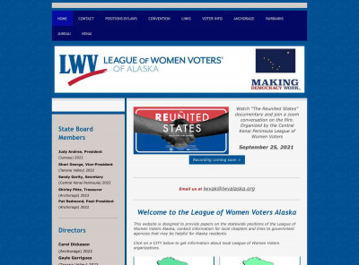Join Us & Donations - League of Women Voters - Alaska Join Us & Donations - League of Women Voters - Alaska